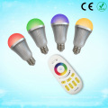 Lampe à lampe à lampe à télécommande 9W E27 lampe à diodes électroluminescentes